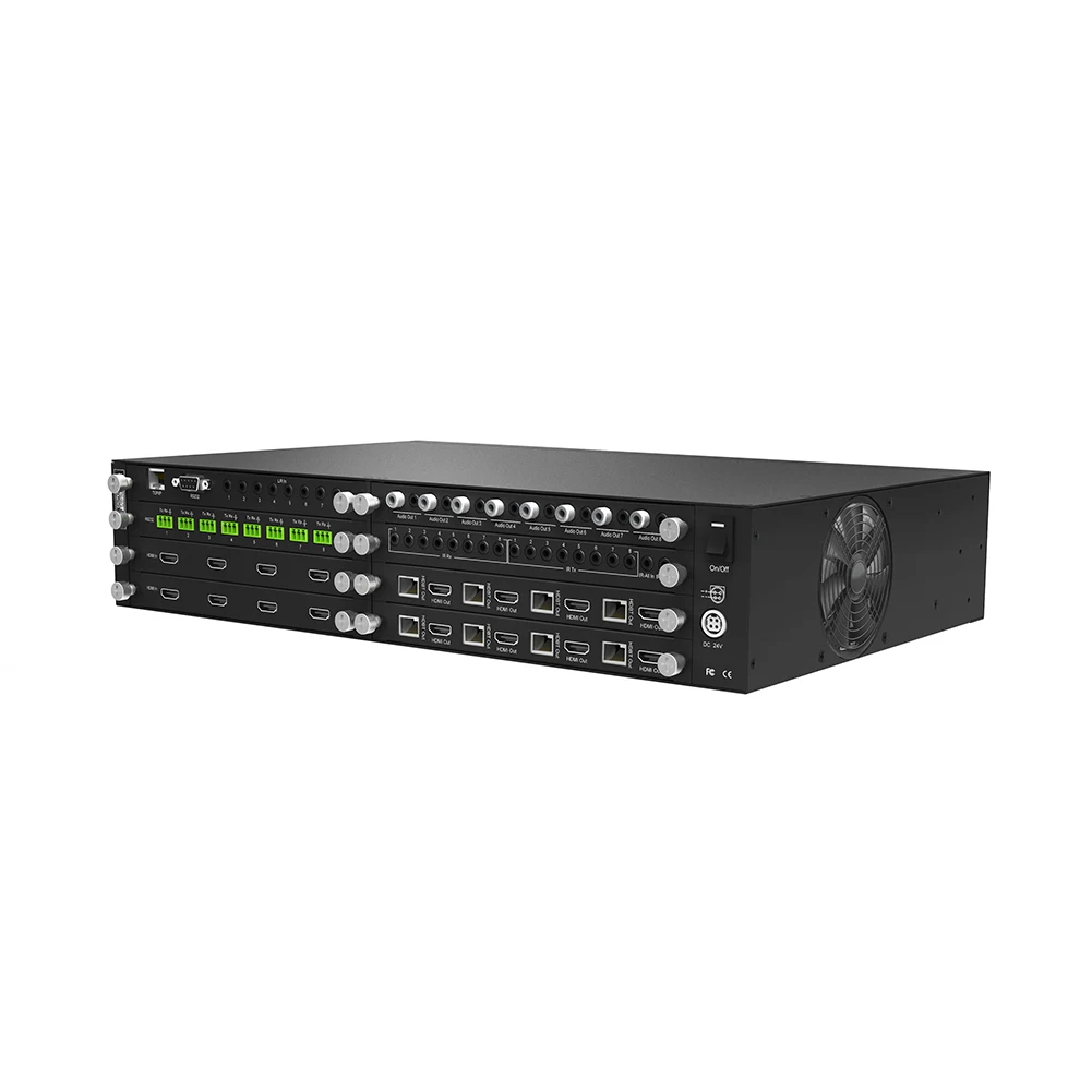 8x8 HDbaset Matrix 4K60hz 4:4:4 8x High Definition Multimedia Interface Inputs 8x HDbaseT Out Puts 8x8 Matrix