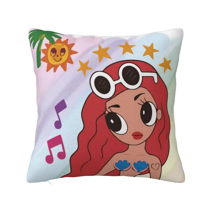 Custom Manana Sera Bonito K-Karol Singer G Cushion Covers Sofa Home Decor Square Throw Pillow Cover