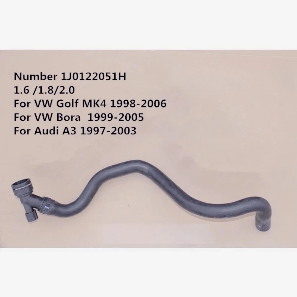 ZZ-1.6 1.8 2.0  Engine Lower Radiator Coolant Hose Pipe For VW Golf 4 MK4 Bora Audi A3 Seat Leon Toledo 1J0122051H  1J0 122 051