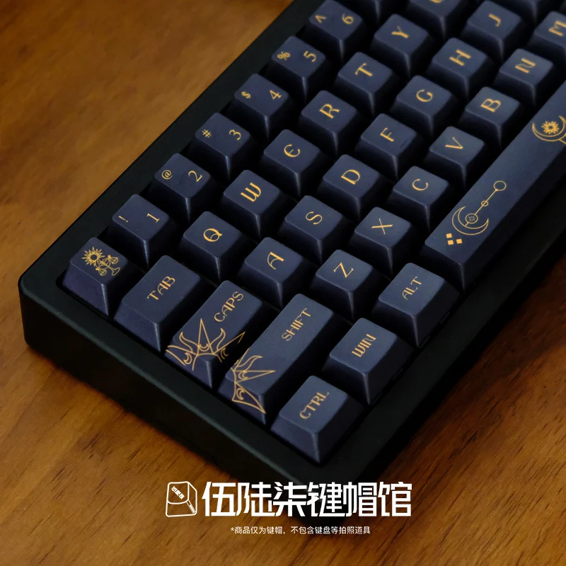Constellation keycap pbt five-sided sublimation original factory highly suitable for 61/87/75/104/98 and other mechanical keyboa