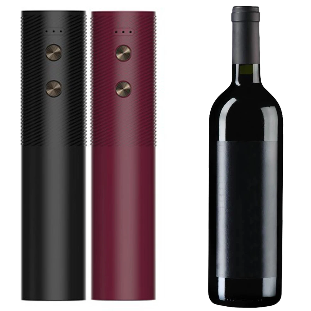 

Electric Wine Opener Rechargeable Automatic Red Wine Opener Multifunctional Cordless Wine Bottle Corkscrew for Kitchen Bar Party