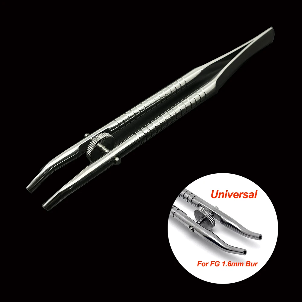 Dental Jacket Grip Forcep Crown Spreader Remover Plier with Telescope Holder Tweezer and Diamond Pin Plier Prosthodontic Tools