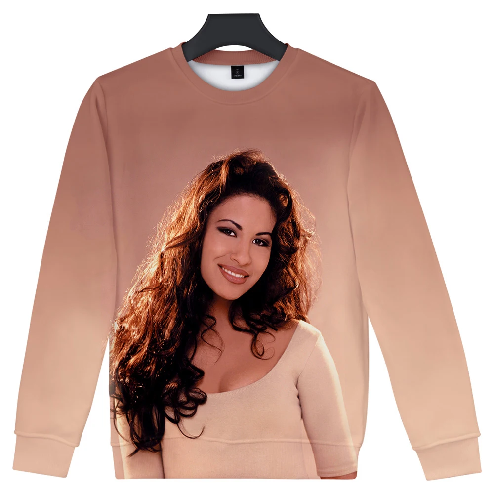 Hip Hop Popular Comfortable Selena Quintanilla 3D print Round Neck Sweatshirt Men/Women Adult/Child Round Neck Sweatshirts