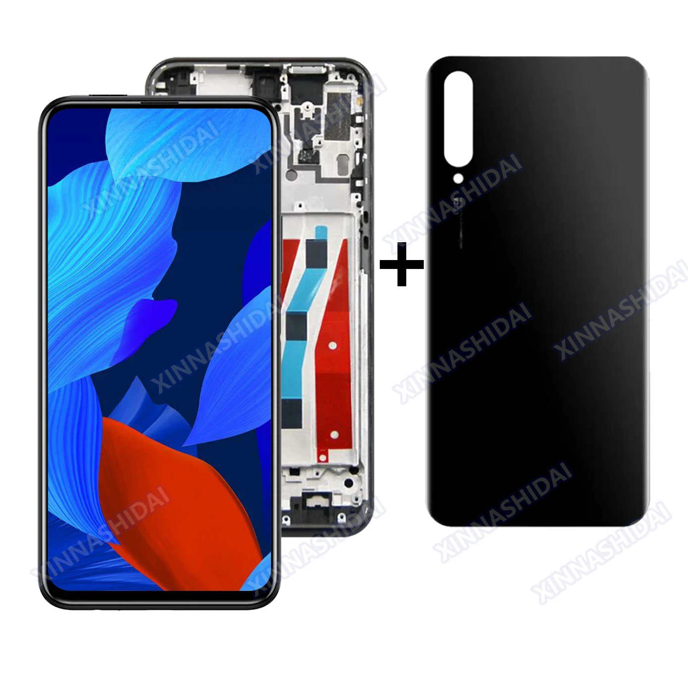 6.59\'\' New For Huawei Y9S Y9 s LCD Display Touch Screen Digitizer with frame DisplayFor Huawei P Smart Pro 2019 Display