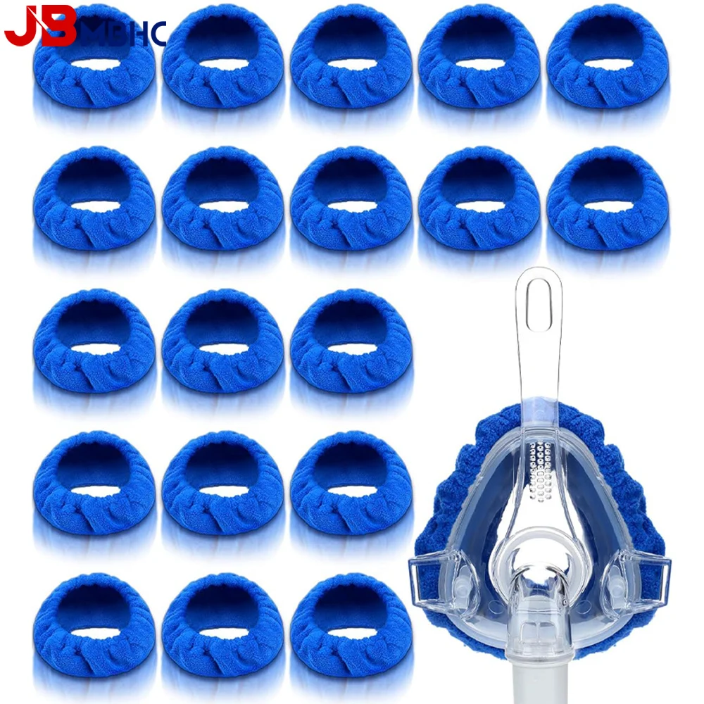 2/5/10/15/20PCS Universal Nasal CPAP Mask Liners CPAP Mask Covers Pad for Most CPAP Full Face Nasal Masks Reusable & Washable