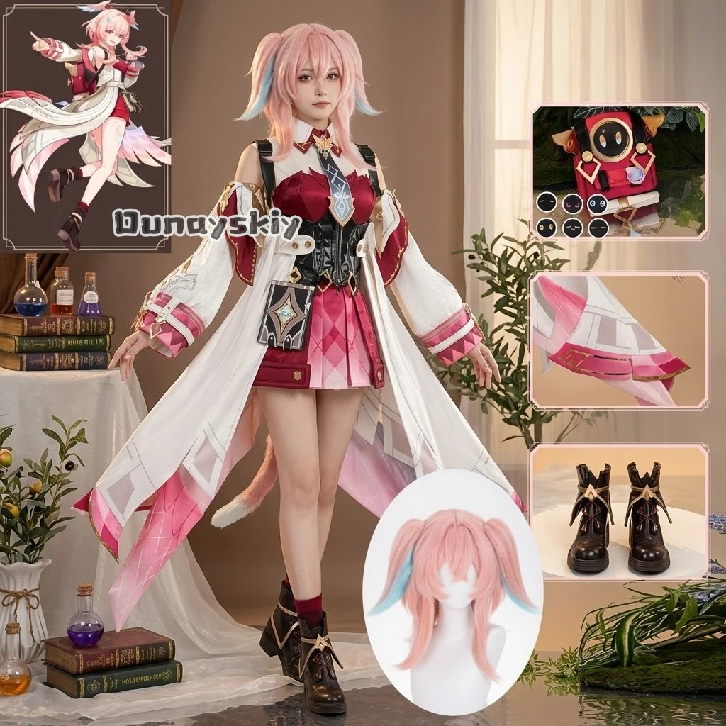 

Linnea Cosplay costume Game Genshin Impact Cute Costume full set cos Halloween costume Christmas costume Role Playing Party