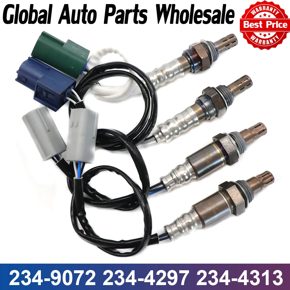 

4X новый датчик кислорода O2 вверх + вниз подходит для Nissan Frontier Pathfinder Xterra