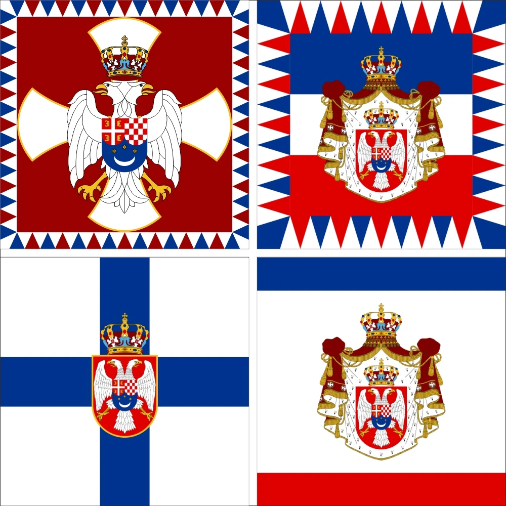 Bandeira espanhola dos Estados Unidos de 4x4 pés, rei Pedro II, Regente, primo, 21x21cm, 2x2 pés