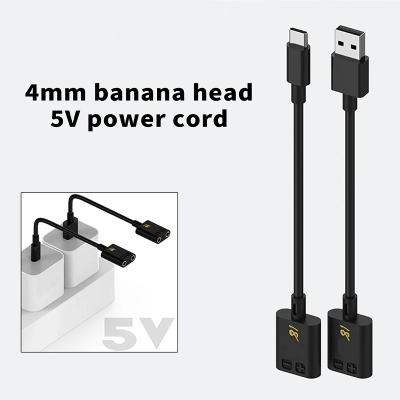 Power Supply Cable For Mobile Phone Motherboard Repair Type C And USB A Input