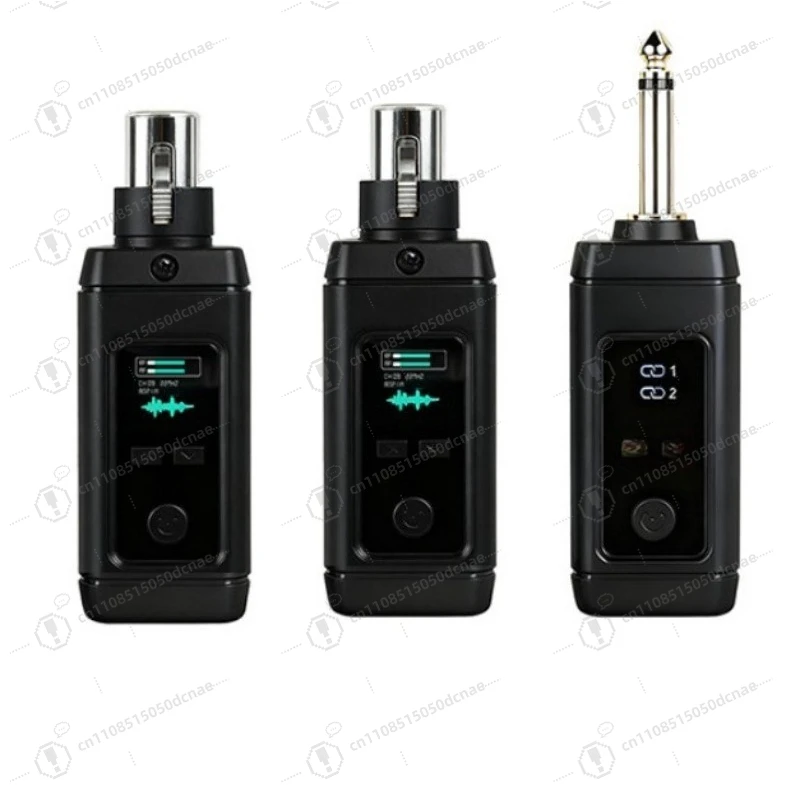 2.4G Wireless Microphone Transmitter Receiver System for Dynamic Handheld Mic Musical Instrument