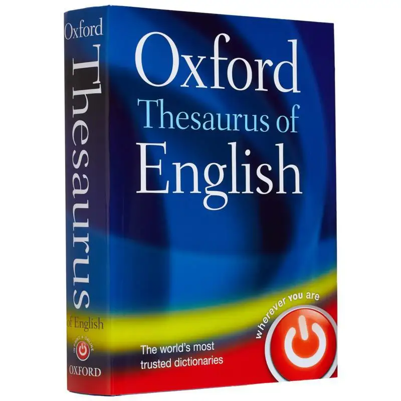 Oxford Thesaurus Of English Oxford Languages Oxford University Press 9780199560813 Book