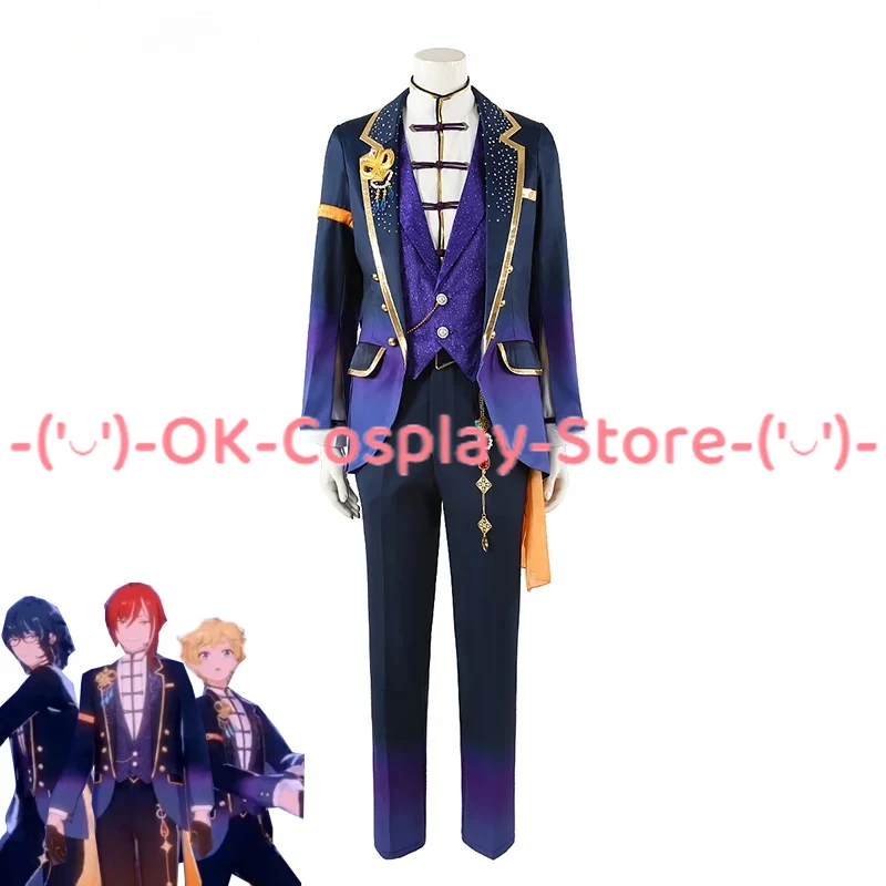 

Game Ensemble Stars Romancing Cruise Switch Tsumugi Aoba Harukawa Sora Sakasaki Natsume Cosplay Costume Party Suits Custom Made