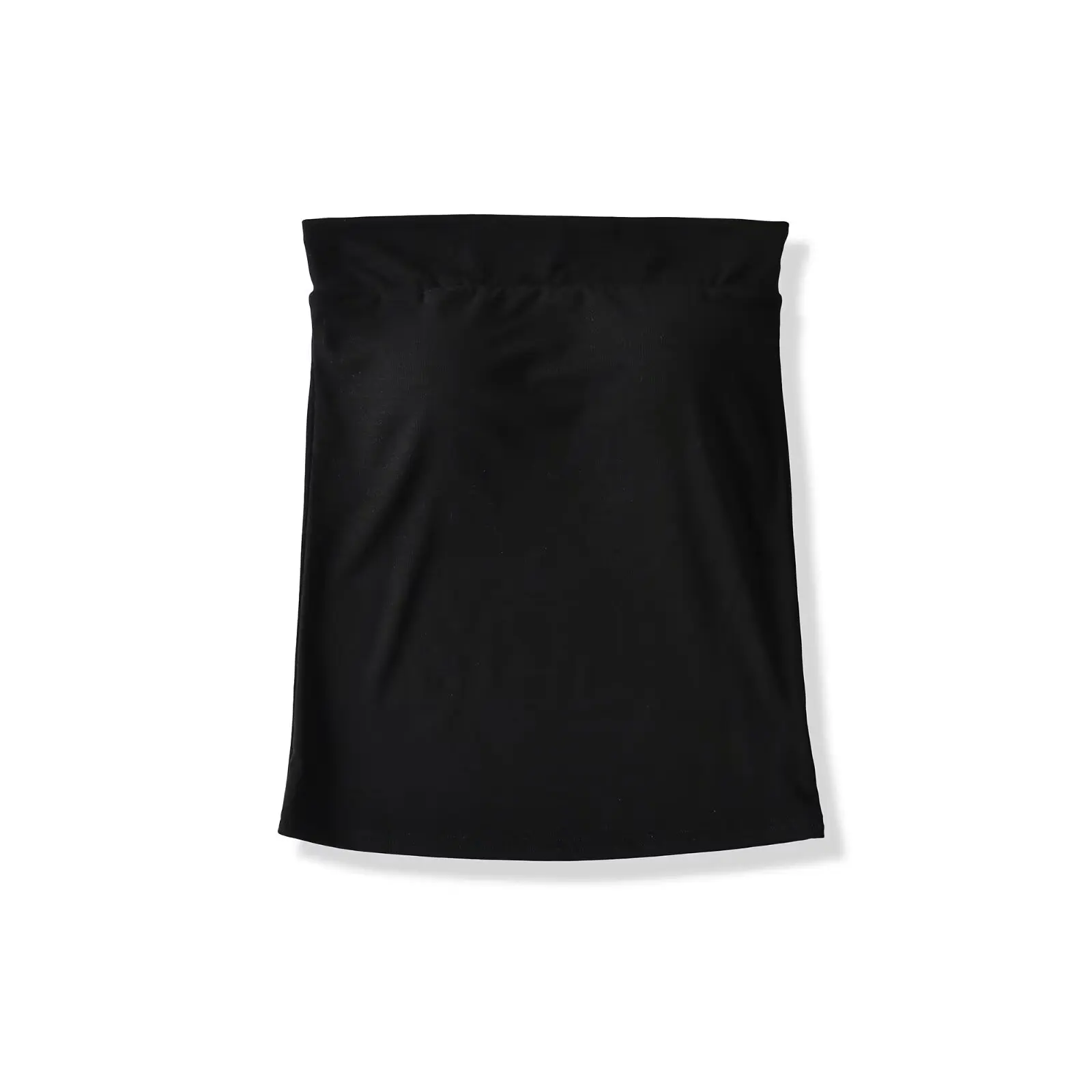 Sexy Slimming Strapless Bra Pad Prevent Exposure Sweet Style Short Length Pure Color Versatile Outerwear for Trendy Women