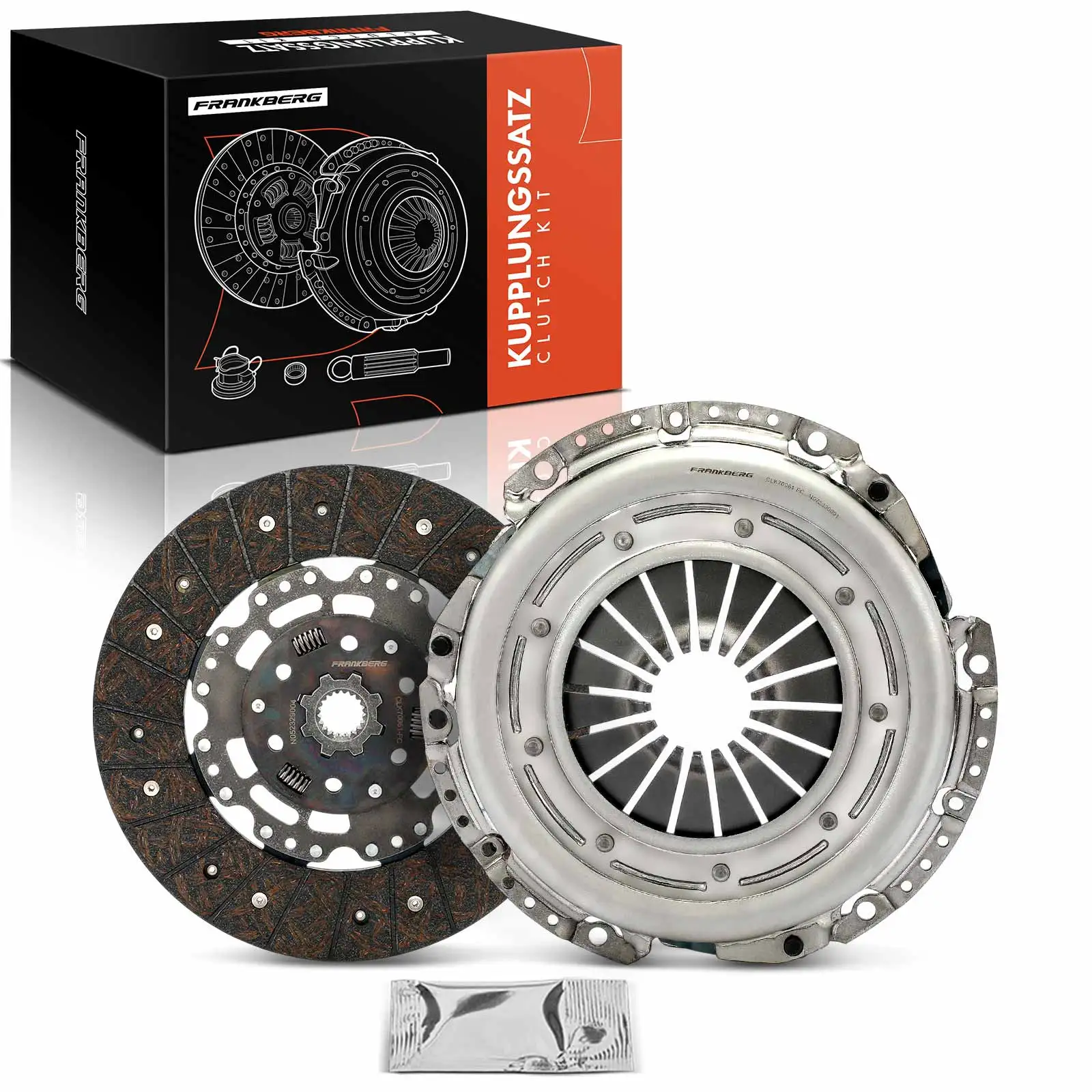 Frankberg 1x Koppelingsset voor Opel Astra J Caravan GTC Saloon K Sports Tourer Cascada Insignia A B 3000970061 95530169
