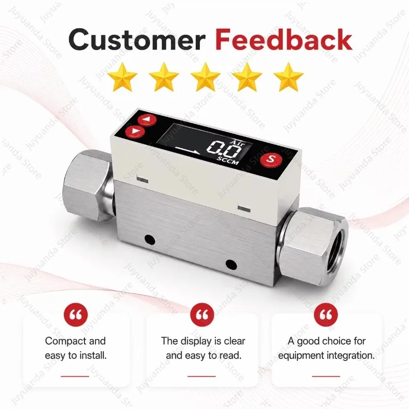 Fast Response 10ms Gas Mass Flow Meter MEMS Chip Thermal Flowmeter for Real Time Dynamic Flow Control