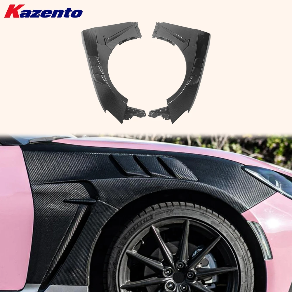 

Для Toyota GR86 ZN8 ZD8 2021-2024 Coupe Carbon KZB переднее боковое вентилируемое крыло пара