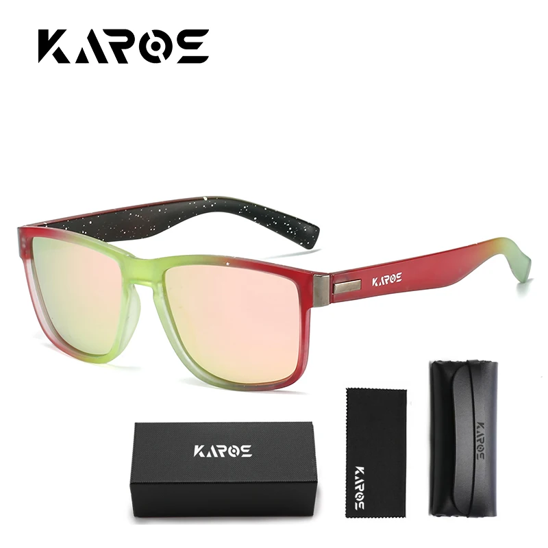 Karos الاستقطاب النظارات الشمسية الرجال النساء UV400 نظارات الصيد الدراجات نظارات البيسبول في الهواء الطلق البيسبول الرياضة القيادة نظارات صندوق #2