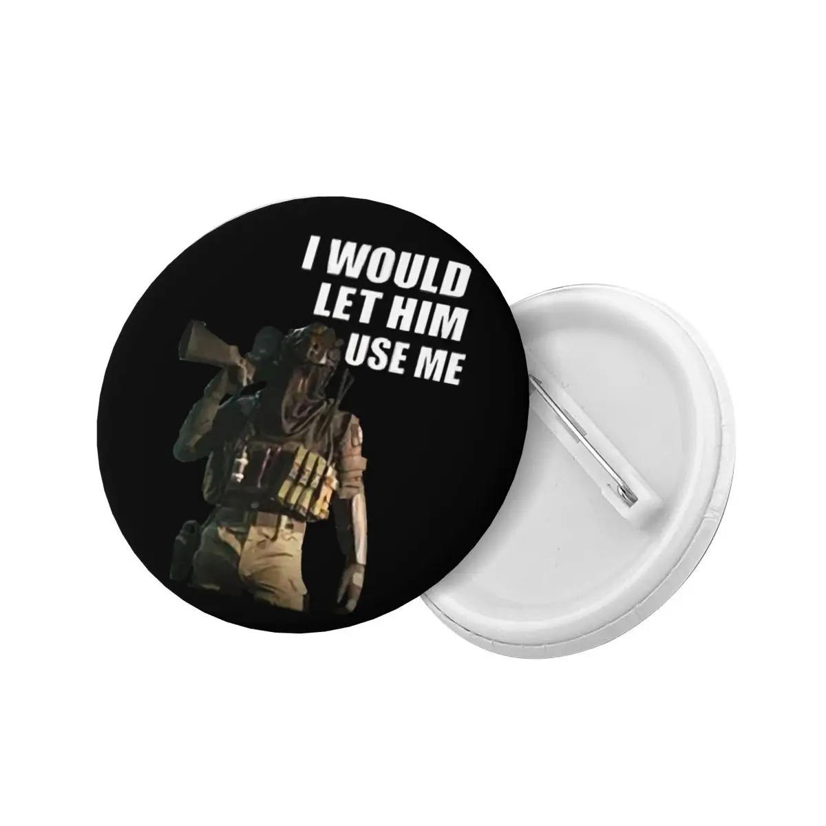 Customize Call Of Dutys Button Pin for Jeans I Would Let Konig Badges Brooches Pinback Gift