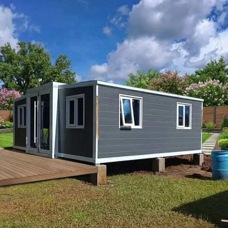 Casas De Contenedores En Venta USA Reliable Russian Pine Expandable Houses Modular Utility House Store Prefabricated Homes