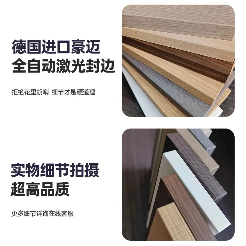 Armário lateral de mesa simples e moderno