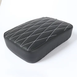 Universal New Motorcycle Black Suction Cup Rear Pillion Passenger Pad Seat For Harley 883 1200 48 Choppers Bobber