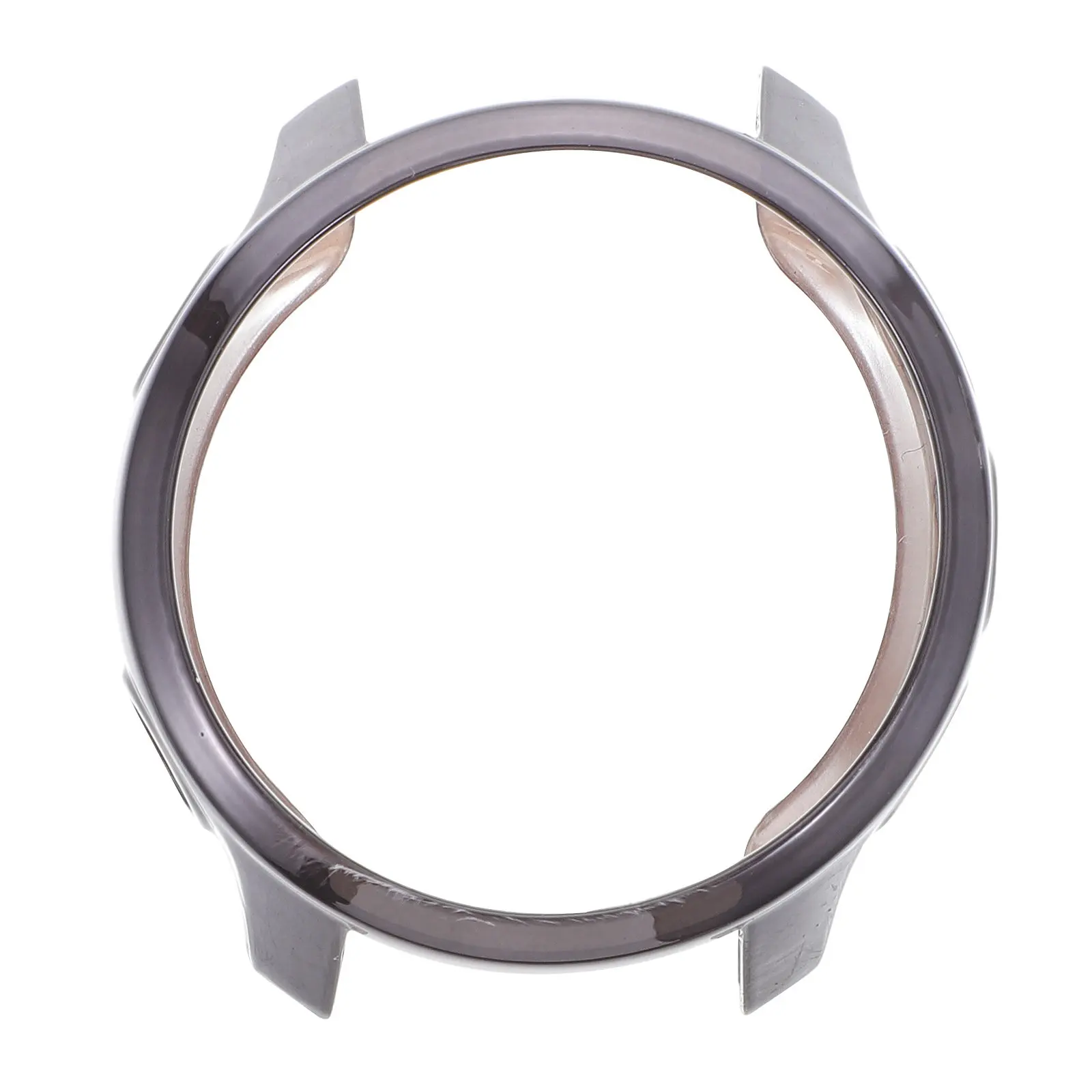 

Гальванически покрытый чехол для часов из ТПУ, серый, устойчивый к царапинам, полная защита, совместим с Garmin.