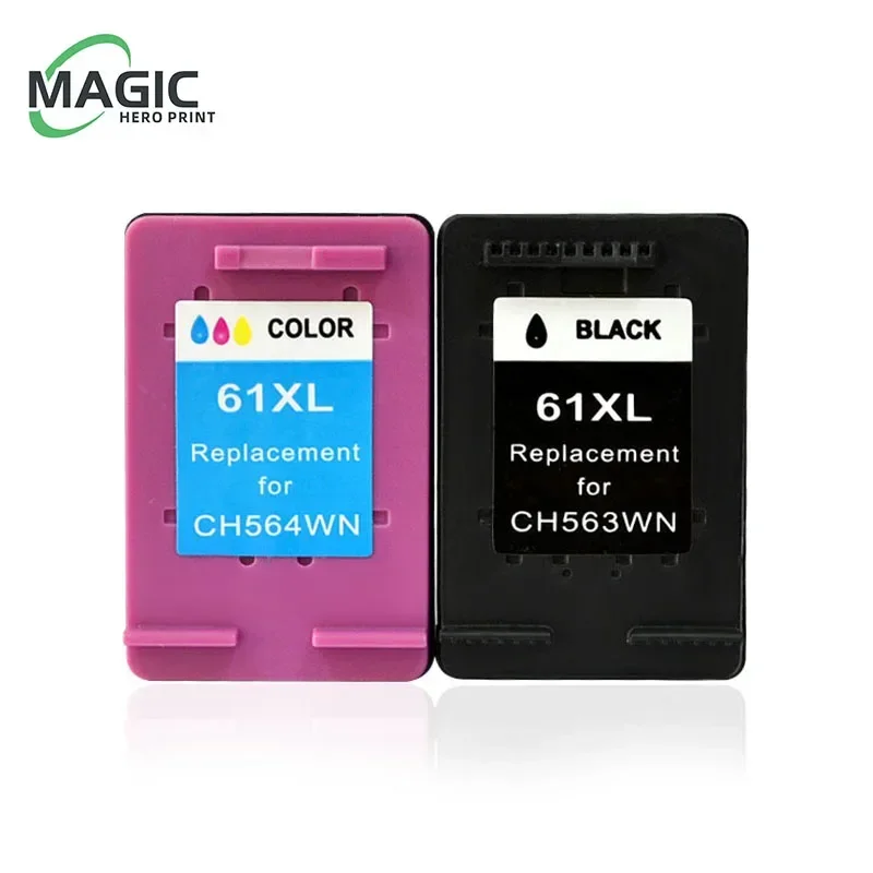 NEW For HP61Compatible Ink Cartridge for HP 61 XL CH563WN CH564W Deskjet 1056 1000 J110a 1010 1510 2050 J510a Printer 61XL