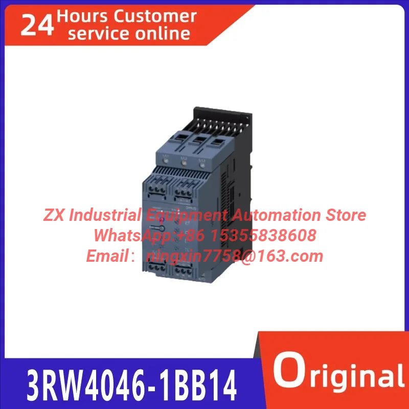 New original 3RW4046-1BB14.  low-voltage soft starter