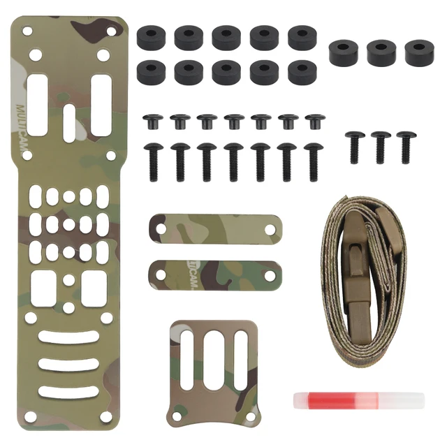 Fundillo táctico para Glock 17 con luz X300 – ALS metálico modular
