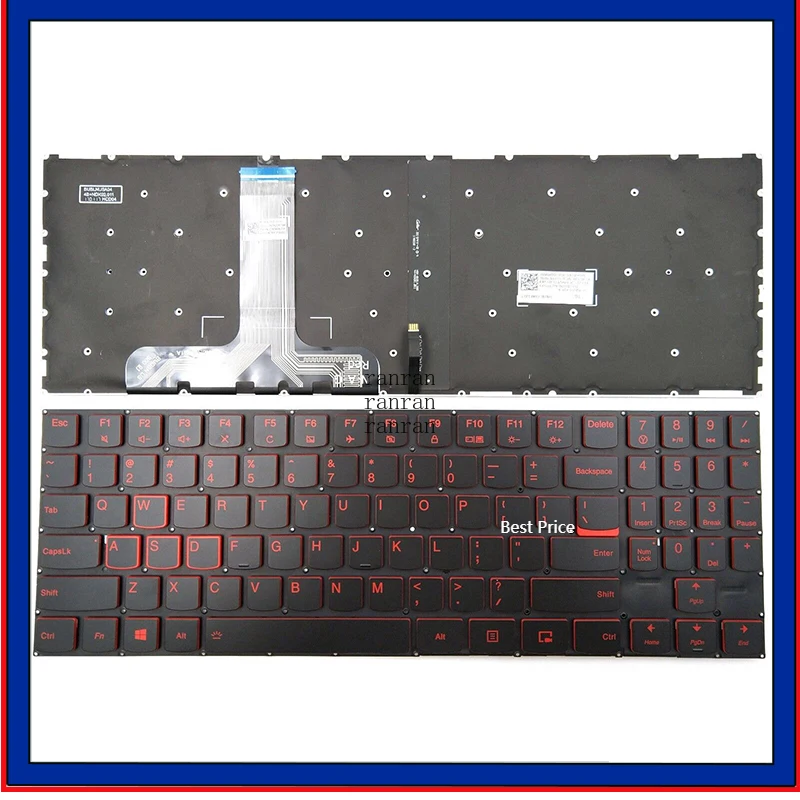 

Новая клавиатура с подсветкой в США для Lenovo Legion Y520-15IKBA Y520-15IKBM Y520-15IKBN