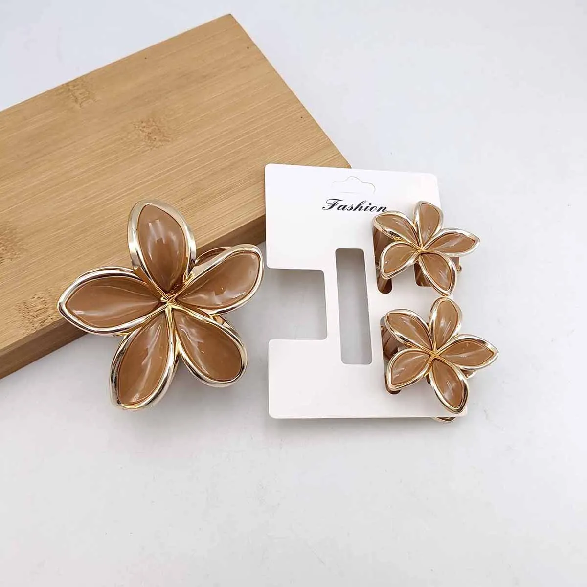 3/9 Teile/satz Blume Haar Clips Frauen Strand Urlaub Haar Klaue Stilvolle Shopping Kopfbedeckungen Weibliche Haar Zubehör – Detail 16