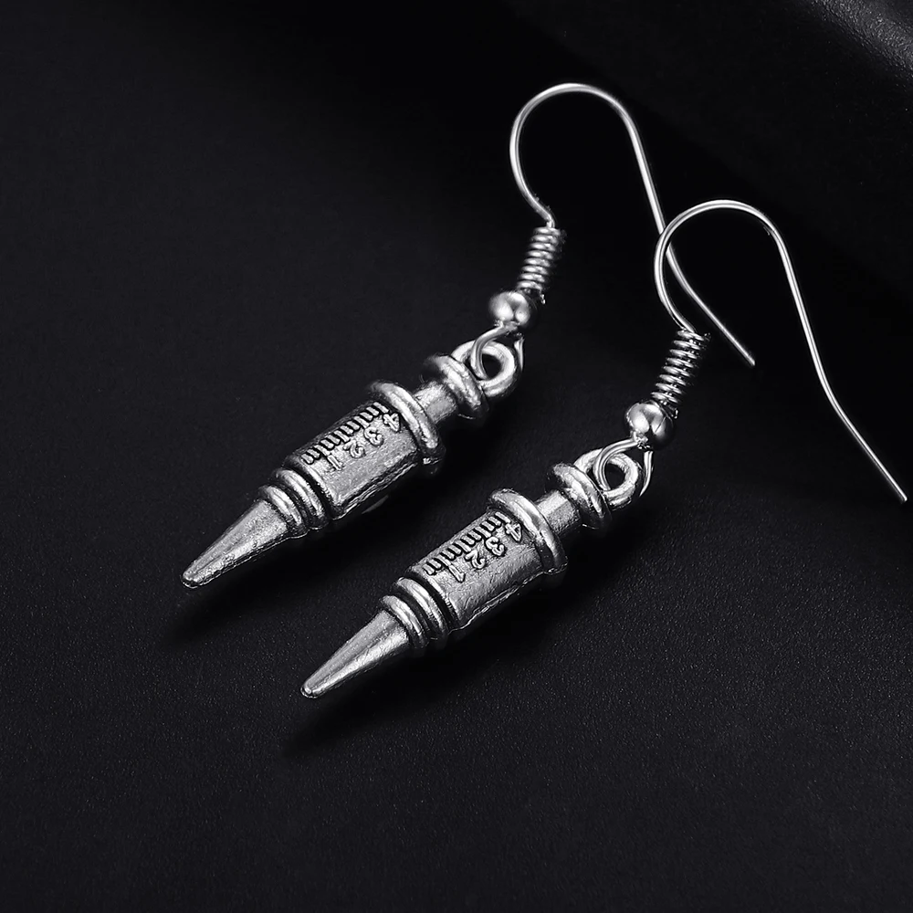 Модные Винтажные серьги-подвески с бронзовым покрытием в стиле ретро