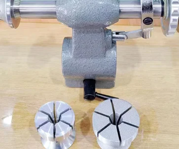 Watch repair tool 8mm watch lathe chuck cover threaded dog tooth ring repair back cover polishing fixture