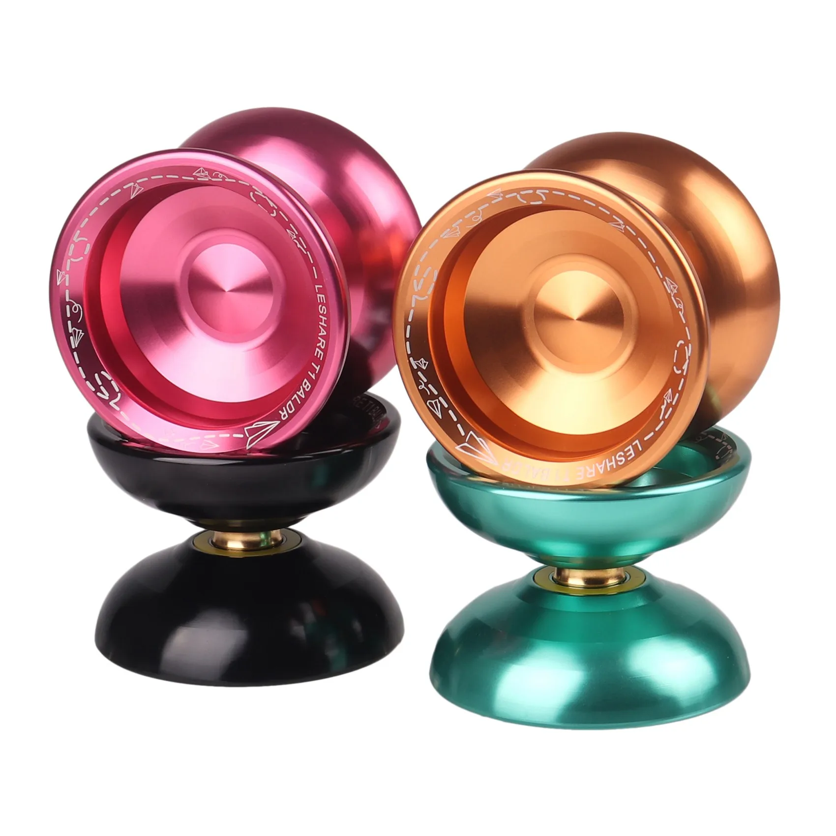 BEDW-Yoyo Unresponsive Yoyo Competitive Yo-Yo,Alloy Yoyo For Beginners,Easy Practise Tricks,With Strings