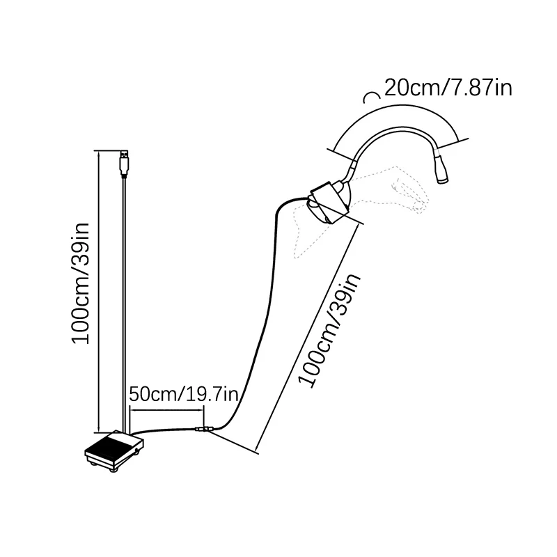 UV-Wimpern kleber Schnellt rocknende Lampe Schönheit Maniküre Wimpern Pfropfen Schnell härtung maschine tragbare Handgelenk UV-Härtung lampe