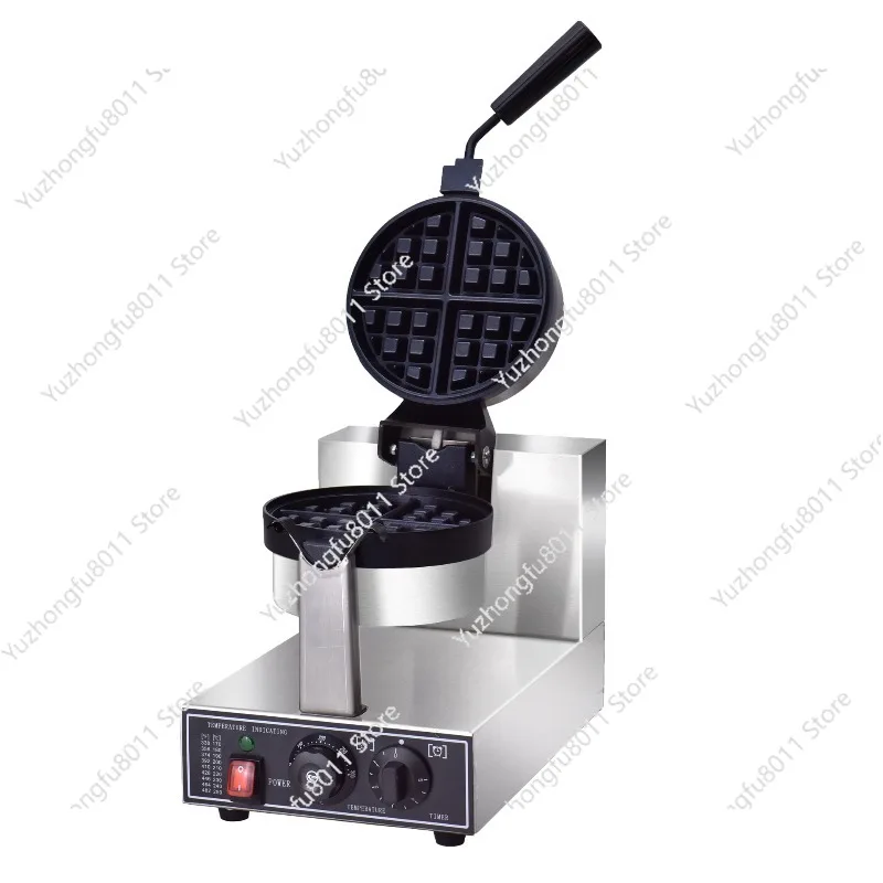 

Rotary Deep Grid Waffle Machine Electric Large Grid Muffin Machine Crepe Machine Honeycomb Cake