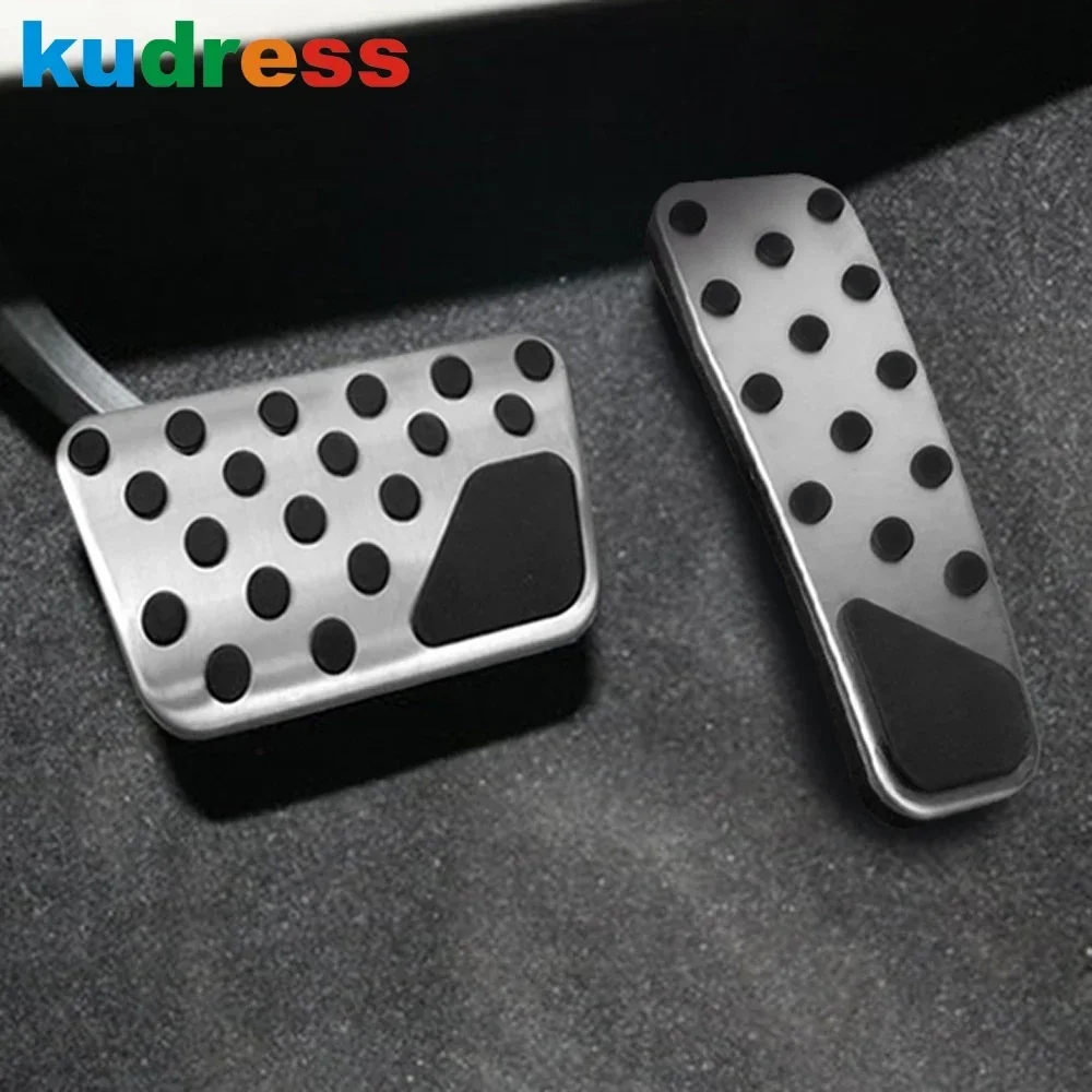 Car Brake Accelerator Fuel Pedal For Dodge Challenger Charger Chrysler 300 2009-2022 Aluminium Foot Pedal Pads Cover Accessories