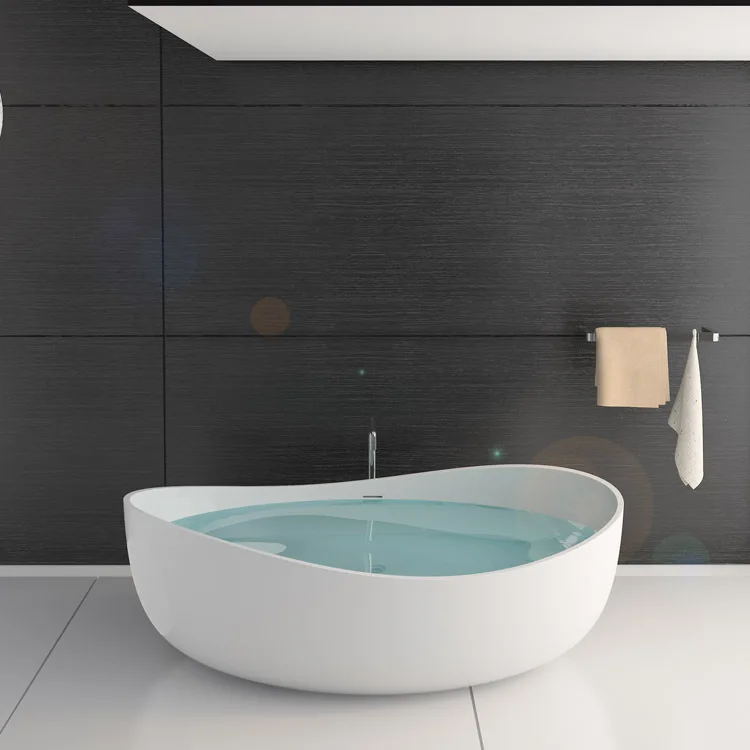 

Microcrystalline Bathtub, Independent Bath Tub, Artificial Bathtub, Concrete Color, A Variety Of Colors Ca