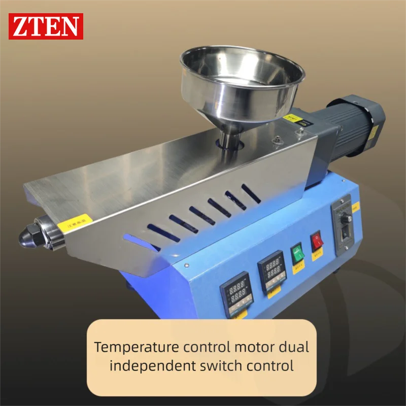 ZTEN 3D Consumables Single Screw Extruder 220/110v Customized Extrusion Equipment Injection Extruder Tools For TPU PE PP ABS PVC