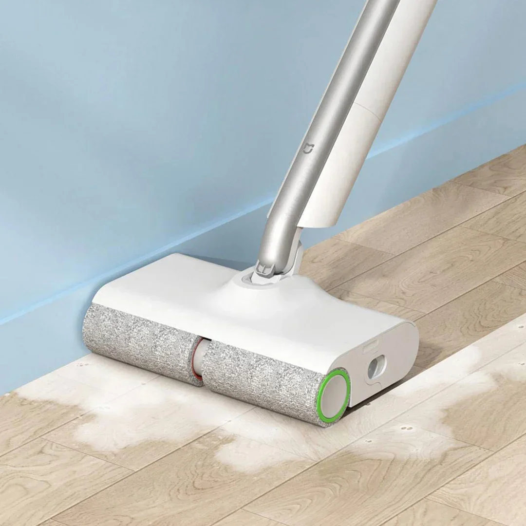 Original Xiaomi Mijia Dual-Brush Wireless Mopping Machine Electric Floor Mop Equipped With Traction Smart Home Appliances