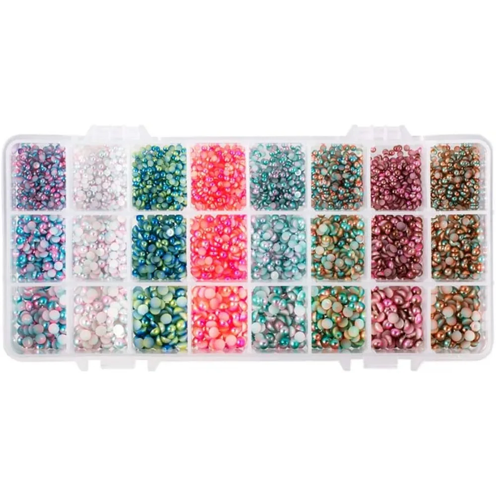 

4800 шт. жемчуг с плоской задней частью, 8 цветов, акриловый полукруглый кабошон с плоской задней частью, имитация жемчуга для поделок, украшения для скрапбукинга