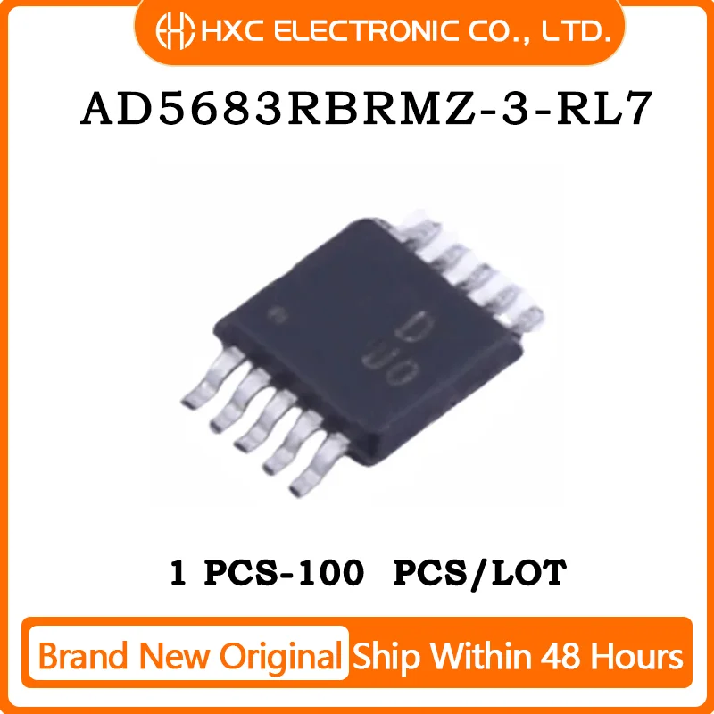 

1PCS/5PCS/10PCS/50PCS AD5683RBRMZ-3-RL7 IC DAC 16BIT V-OUT 10MSOP Brand New Original IC Chip