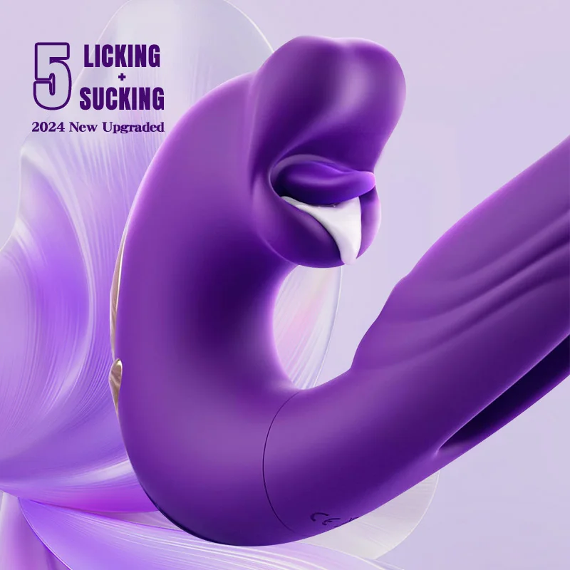 Official-Website Flapping Vibrator for Women with Sucking Clitoris G Spot Stimulator Thrusting Dildo Sex Toys Female Couples