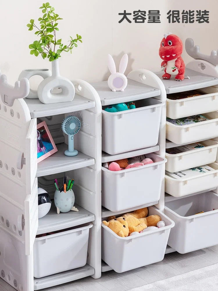 Storage Cabinet Baby Toy Storage Rack Cartoon Combination Simple Drawer-Style