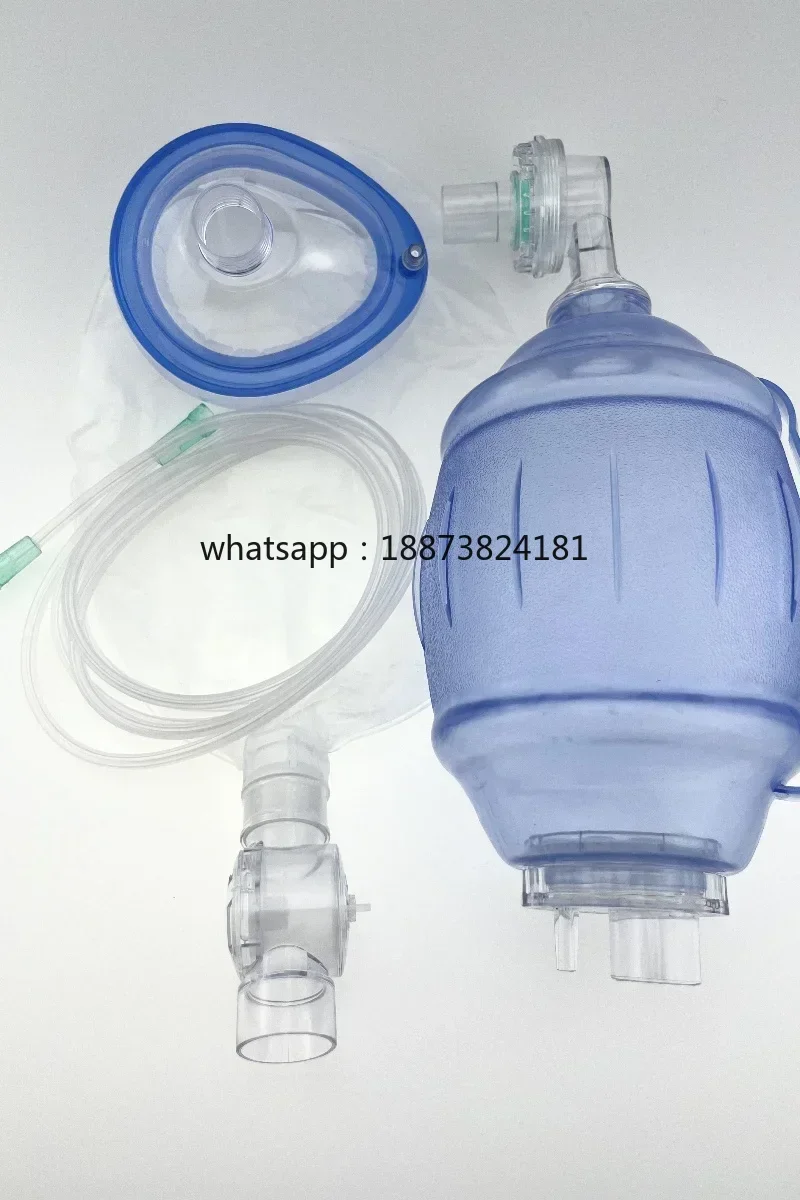 Professional  Disposable PVC Adult Bags Manual Resuscitator First-Aid Training Bag  fast shipping