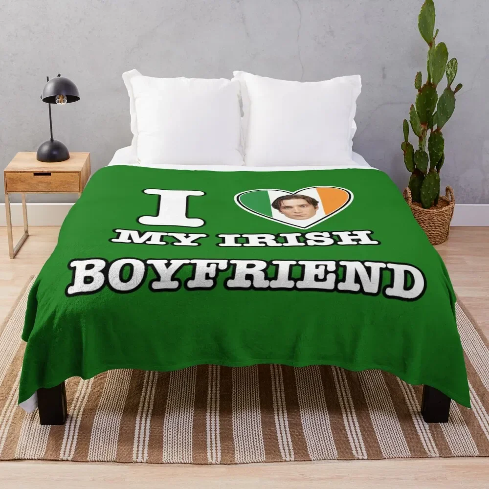 

Cillian Murphy Irish Boyfriend Throw Blanket Luxurious Soft Fuzzy Blanket for Sofa Bed