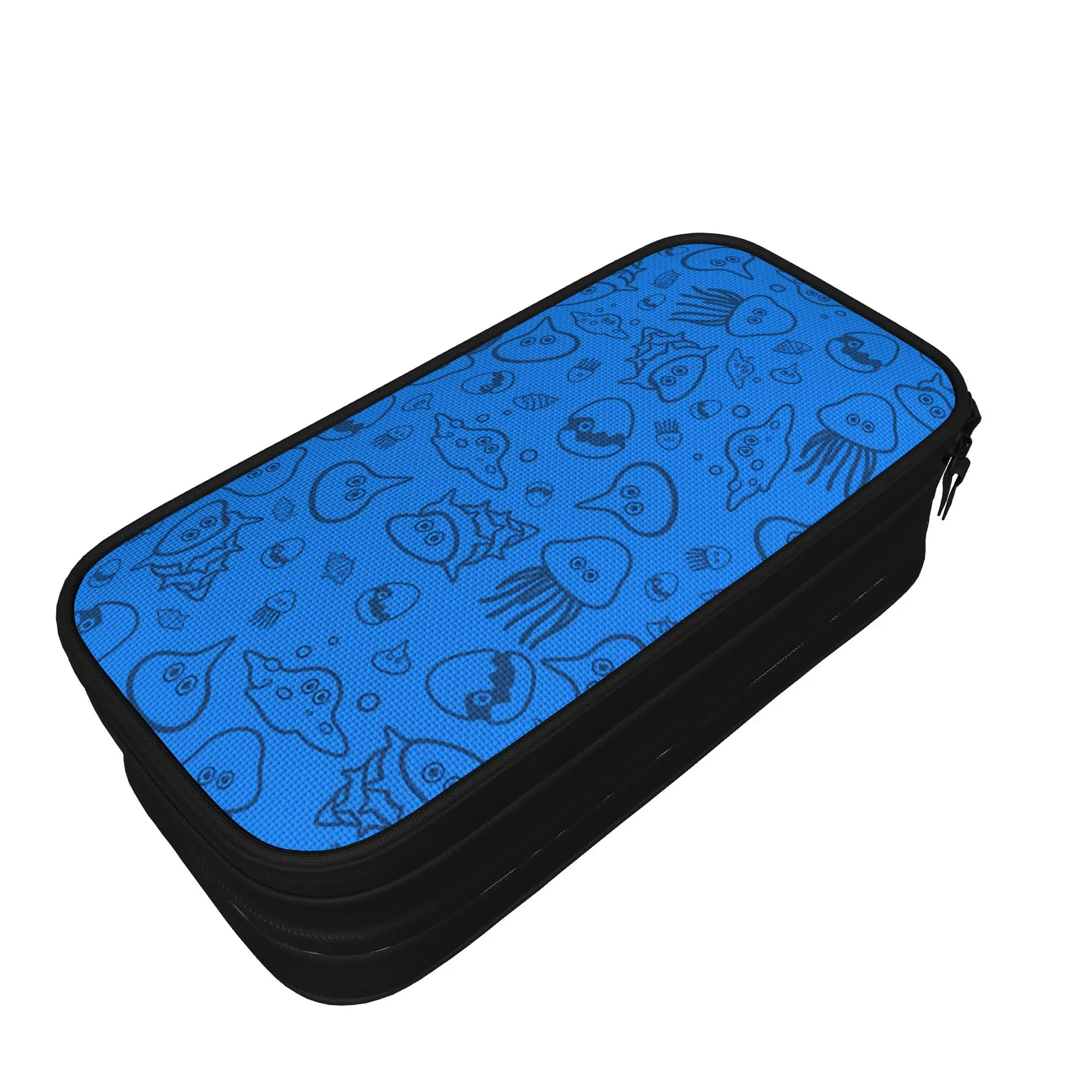 Dragon Quest Slime  Pencil Case  University Pencil Box Kids Canvas Retro School Pencil Cases Graphic Supplies