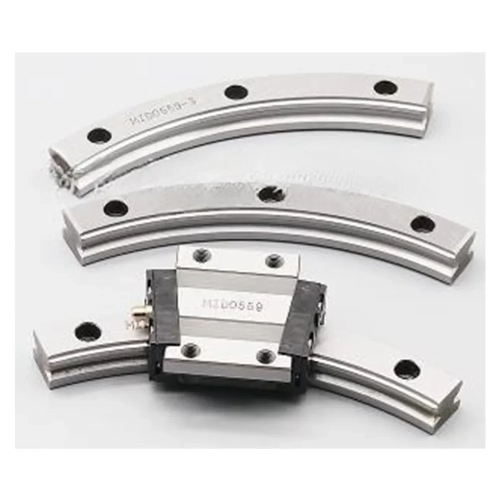 HCR 15A+60/300R HCR15A+60/300R System Curved Arc Linear Guide Rail Slide Block HCR Curved Rail Customized