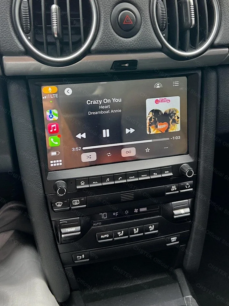 CHSTEK Carplay Android 14 für Porsche 911 987 997 Cayman Boxster Autoradio-Player Multimedia GPS WIFI 4G RDS Bluetooth Autoradio