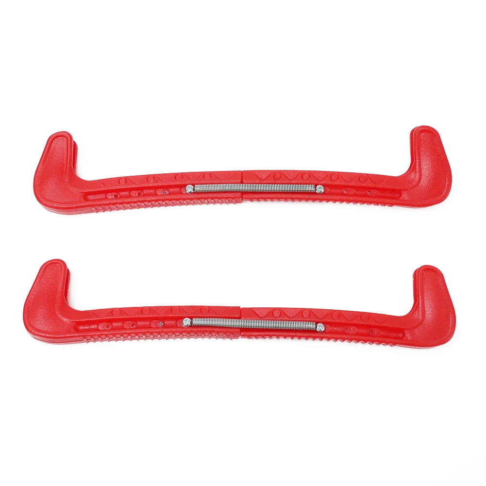 

Ice Skate Skates Cover 1 Pair Ice Skate Guards Adjustable Protective Hockey Skates Skating Accessories Winter Sports Equipment